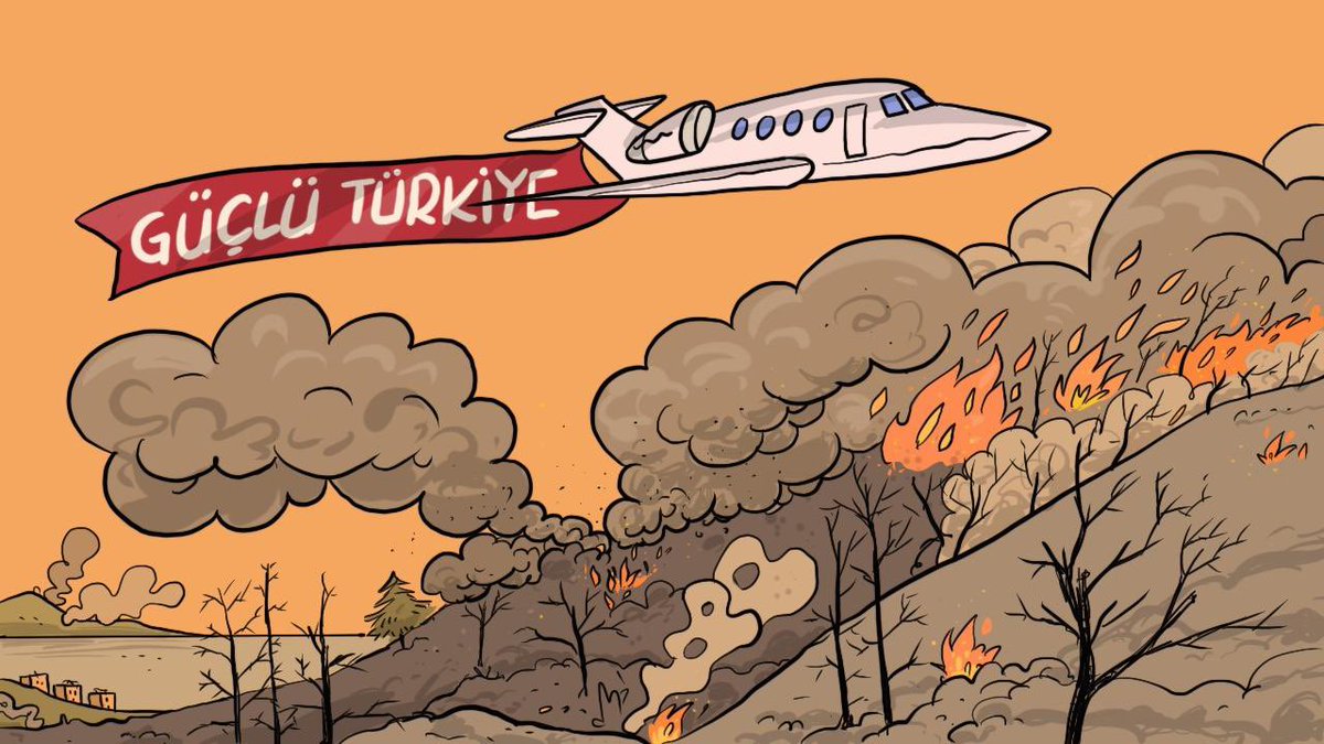 Ünsal Ünlü’nün bugünkü yayını için çizmiştim.