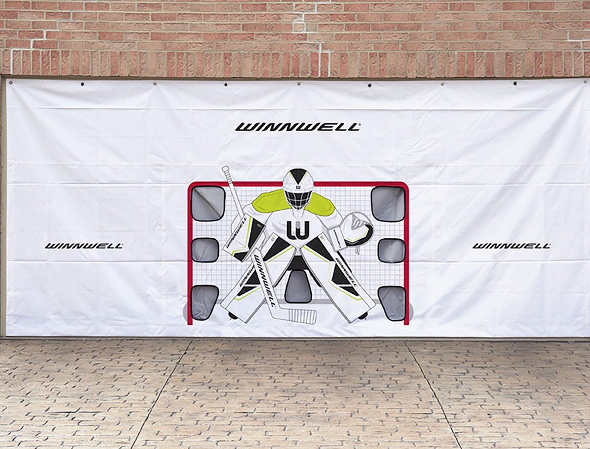 winnwellhockey's tweet photo. 🔥 Excited to see the AHL @roadrunnersahl light the lamp next year after training on this summer set up! 🔥
Our shooting tarp can handle thousands of pucks and is ideal for both team facility and at-home training areas.
#initforthegame #playmoreforless https://t.co/guMubOfUVV