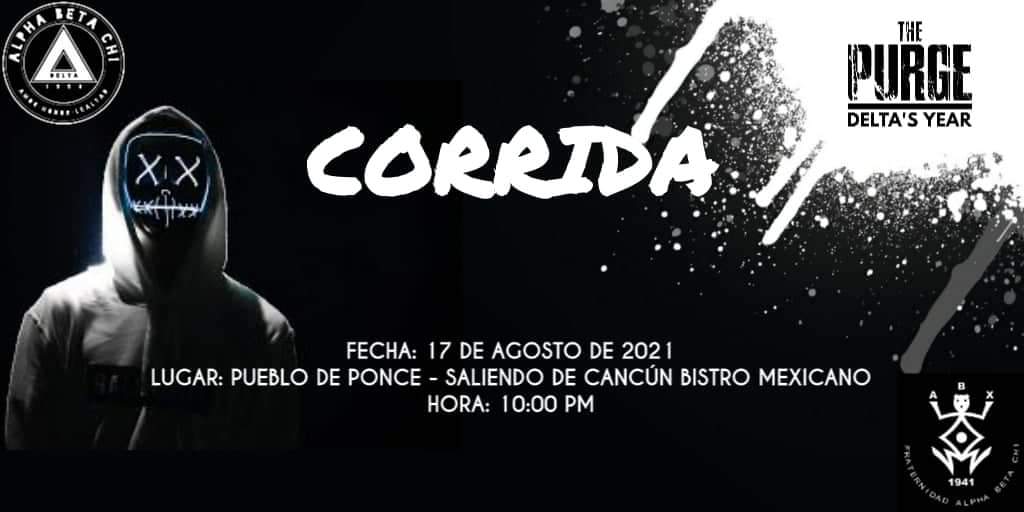 El Capítulo Delta ABX te invita:

🗓 Martes, 17 de Agosto de 2021

📍Calles del Pueblo de Ponce saliendo de Cancún Bistro Mexicano 

⏰ 10:00 PM

¡Los esperamos!

*NRDA*