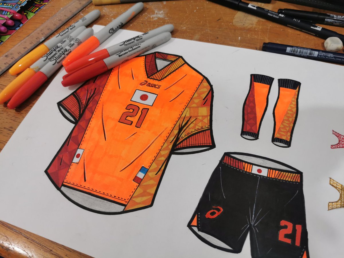 #JUEVESF4NTASY #Fecha5
JAPAN X ASICS away kit.
Transición entre Tokyo y París basado en la geometría de la Torre de Tokyo (juegos 2020) y en la torre Eiffel (juegos 2024)
<a href="/LaCasacaBlog/">Lacasaca</a>
<a href="/EleteTSC/">Todo Sobre Camisetas</a>
<a href="/marcadegol/">Marca de Gol</a>
@nicsaa23
<a href="/IL_Graphic/">Igna Llompart</a>