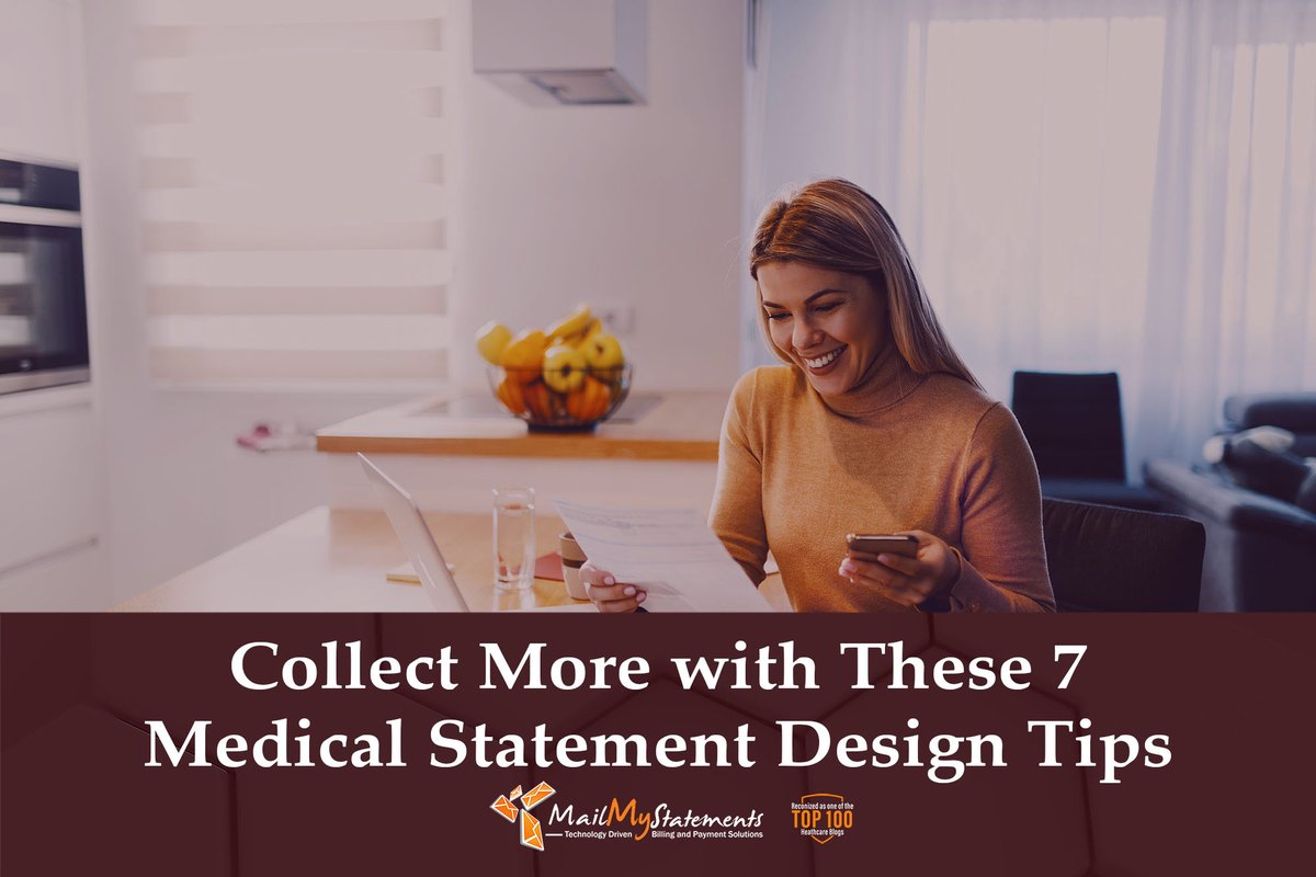 staroneconsult's tweet image. Collect More with These 7 Medical Statement Design Tips bit.ly/2RJOJoe #PatientStatements #StatementDesign #PatientCollections
