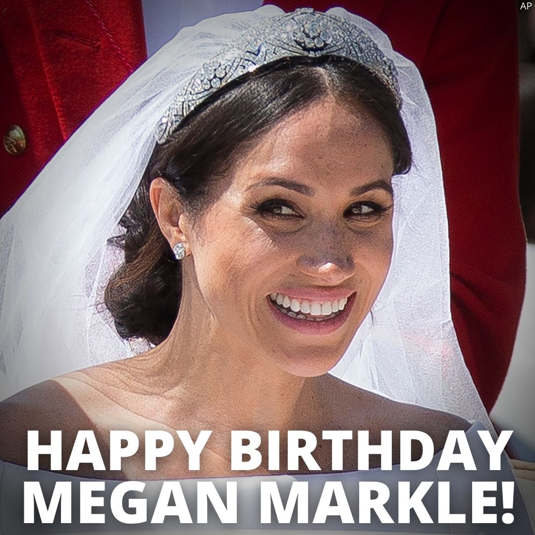 HAPPY BIRTHDAY! Meghan Markle turns 40 today. 