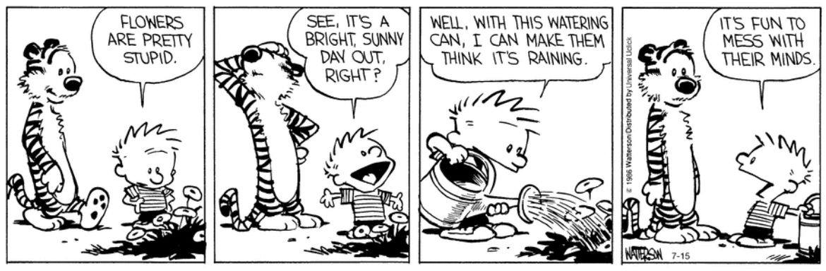 Calvinn_Hobbes's tweet photo. He’s got a point? Lol #CalvinandHobbes https://t.co/LeIO09Uckx