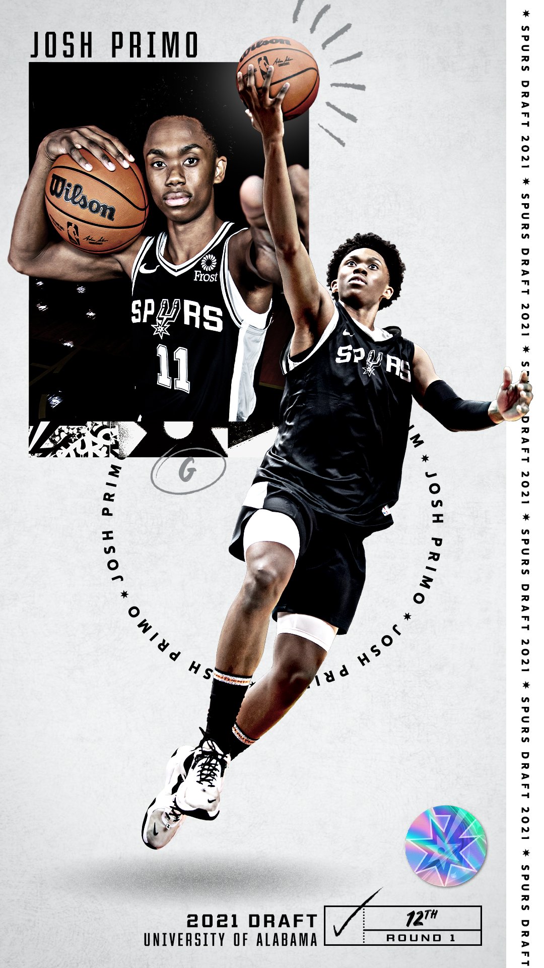 NBA カード JOSHUA PRIMO RC OPTIC GREEN /5 いま人気のアイテム JOSHUA カード NBA PRIMO /5 GREEN OPTIC RC