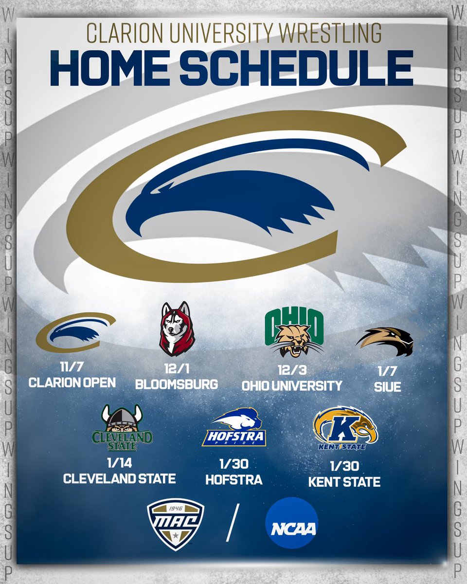 Can’t wait to compete in front of our home crowd again!  #wingsup