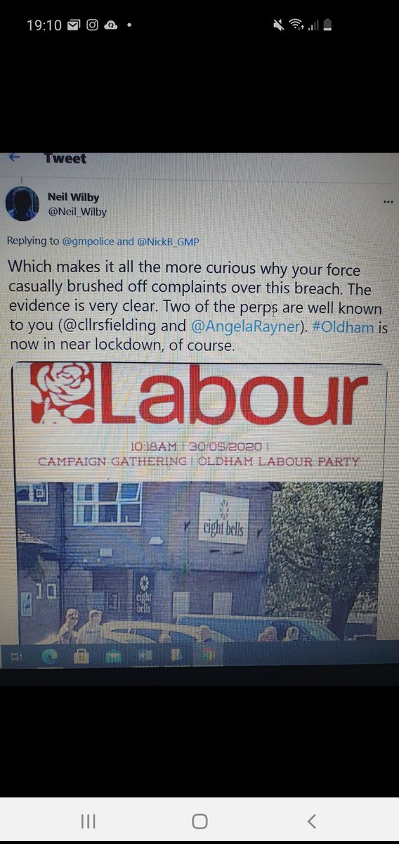 RachRad85's tweet photo. @StuartFielding5 @Neil_Wilby @kathleenwilkin1 @AngelaRayner @AndyBurnhamGM @ry_wilkinson @mjwilky1 @SARAHRADDERS1 @OldhamCouncil Why would you interact with someone who's written some pretty damming stuff about your son? Was it only untrue when he wrote about them? Absolute bunch of hypocrits https://t.co/p3n4StGIbJ