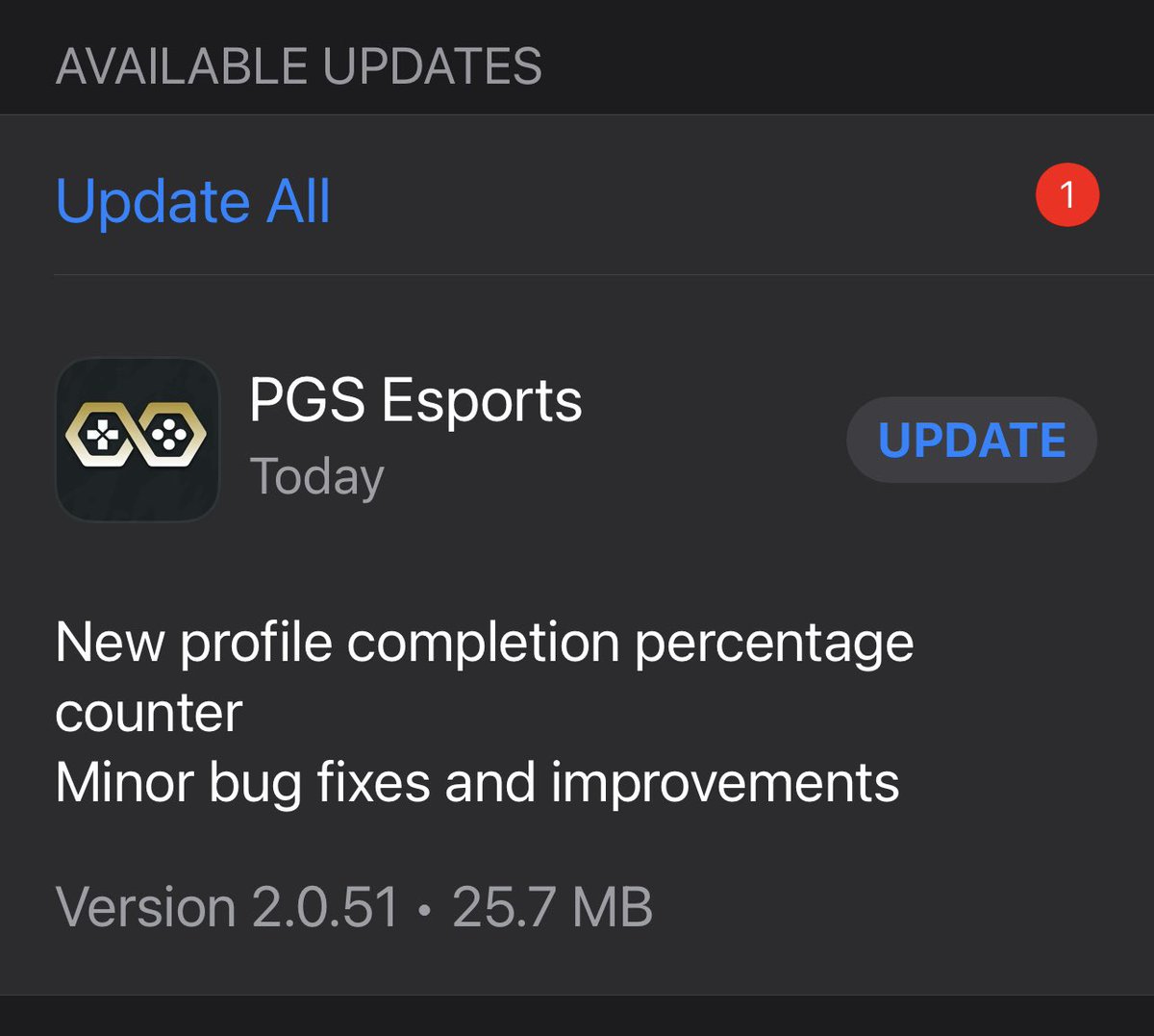 PGS Esports tweet media