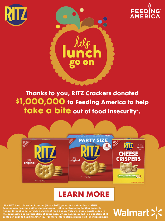 These are the best and super simple back to school snacks with <a href="/Walmart/">Walmart</a> and <a href="/RITZcrackers/">RITZ Crackers</a> [bit.ly/3xBjLmc] #RITZLunchGoesOn #RITZ <a href="/walmart/">Walmart</a>  #ad