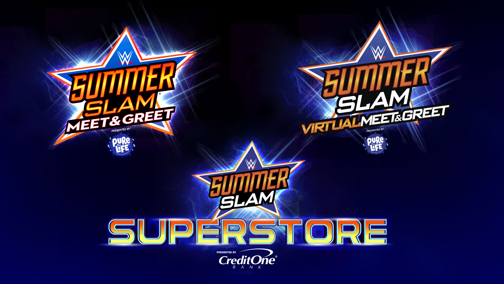 WWE on Twitter "The SummerSlam Superstore, inperson Meet & Greets