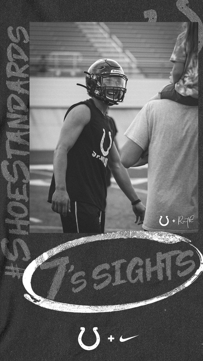 The difference between who we are and who we want to be lies solely in what we do with every opportunity we are presented.

August 27th is coming faster than you think.

Head to our Instagram story to view all the 7’s Sights from 7 on 7 this week at West. #COLTure #ShoeStandards