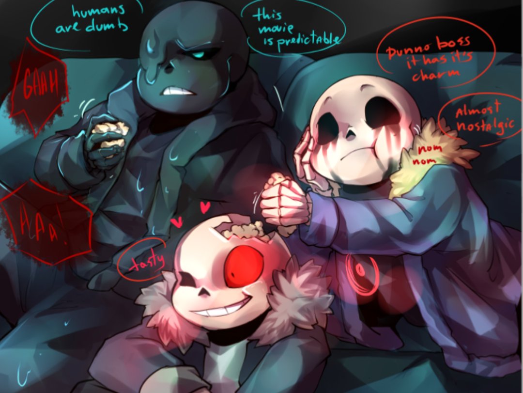 Muskka_mu's tweet photo. The movie night with your boys UwU Part 1
So in last stream @/skerbbie  mentioned the use of Horror head for the popcorn x'D https://t.co/XNxvPVWrxw