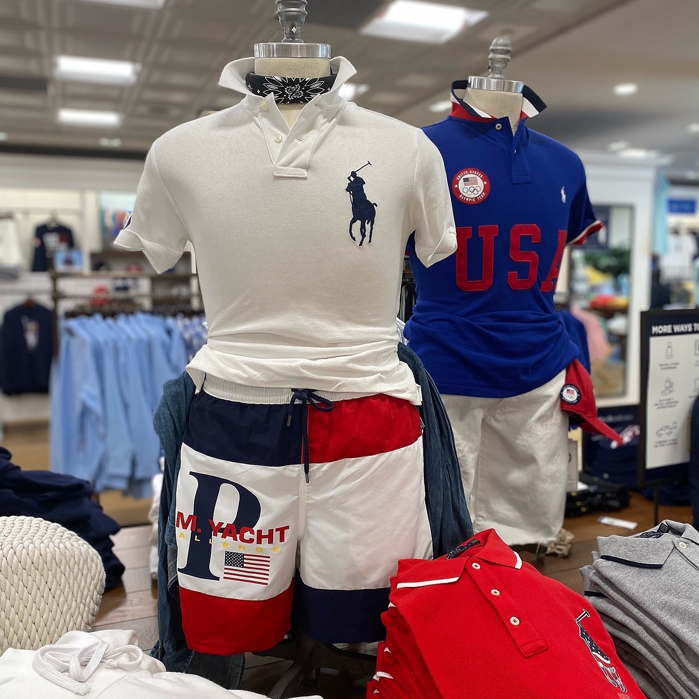 Polo Ralph Lauren store is pictured in Tanger Outlets in