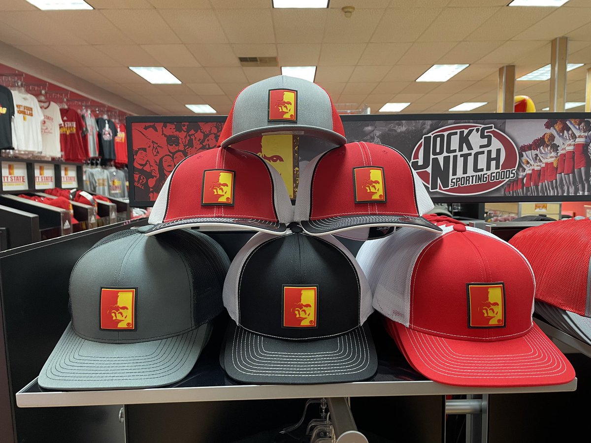 JocksNitchPSU's tweet photo. ♥️ 💛 NEW PSU RUBBER PATCH HAT 🦍
💥 4 COLORS OF ADJUSTABLE TRUCKER HATS
💥 1 FLEX FIT ADJUSTABLE 🧢
•••available in 3 sizes S/M,LXL and Youth
•
•
•
#jocksnitch #OAGAAG #mensstyle #patchhat #psugorillas #pittsburgstateuniversity #pittstate #pittstatefootball https://t.co/5q4Su275UJ