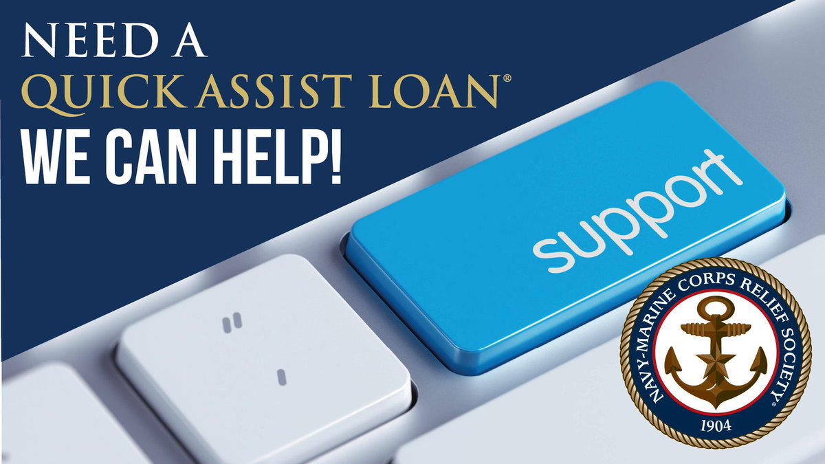 NMCRS provides interest-free Quick Assist Loans® to active duty Sailors and Marines who are in an emergency financial situation. Learn more.
https://t.co/3H2QTLW1hV #loan #quickloan #navy #marines #financialassistance #militaryfamily https://t.co/7PFCJ1NJky