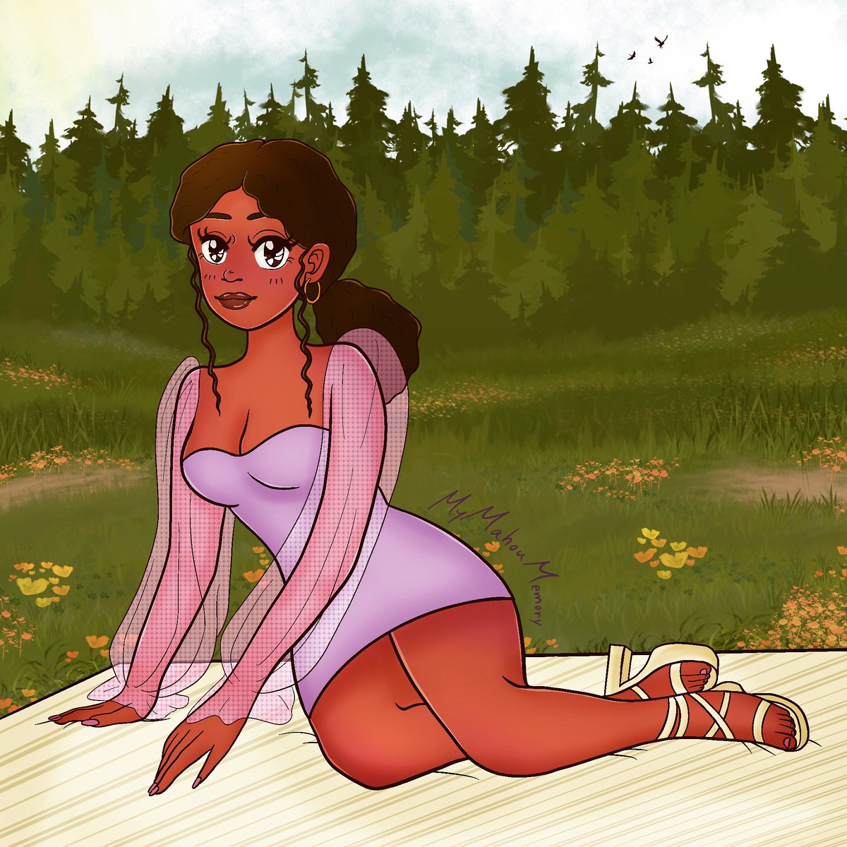 MyMahouMemory's tweet photo. @Retrogirl1987 Hey I’m Deanna &amp; I like to draw Black girls, I also have an Etsy shop &amp; do commissions!

https://t.co/TGpMmolYhD https://t.co/EoX5chPtMV