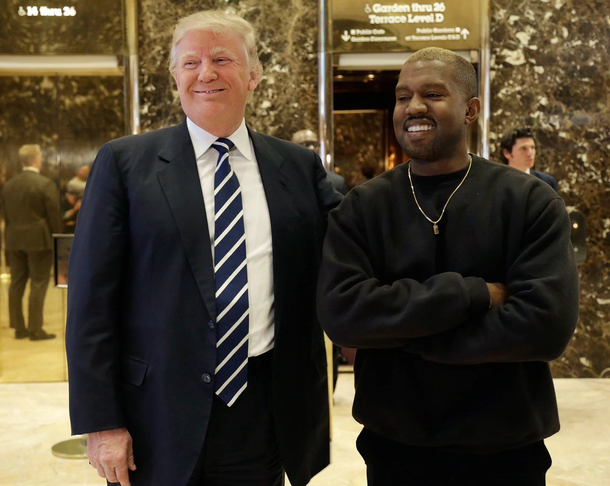 etanthomas36's tweet image. “So #KanyeWest spent the last few years buddying up to a white supremacist who tried to instigate a race war and y’all are still gonna hype his album like none of that happened ? Alright then”