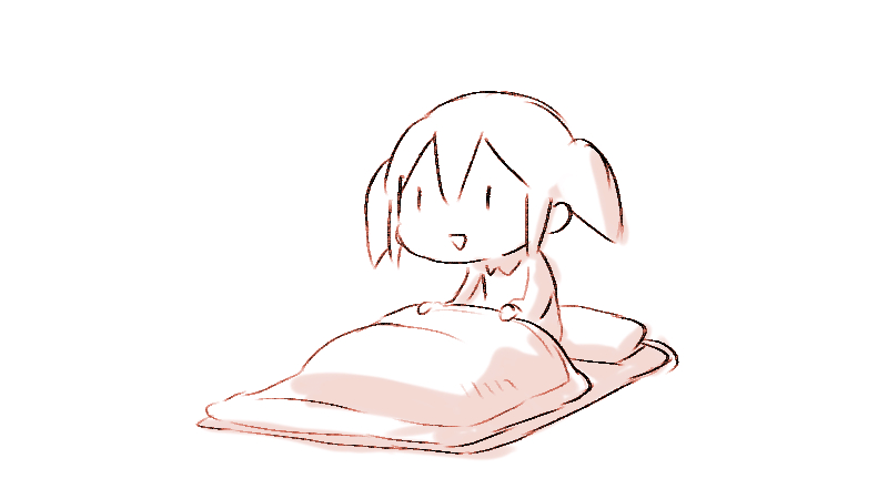 おはよーおきた えらい
あさがたせーかつにできてきてる えらいー 