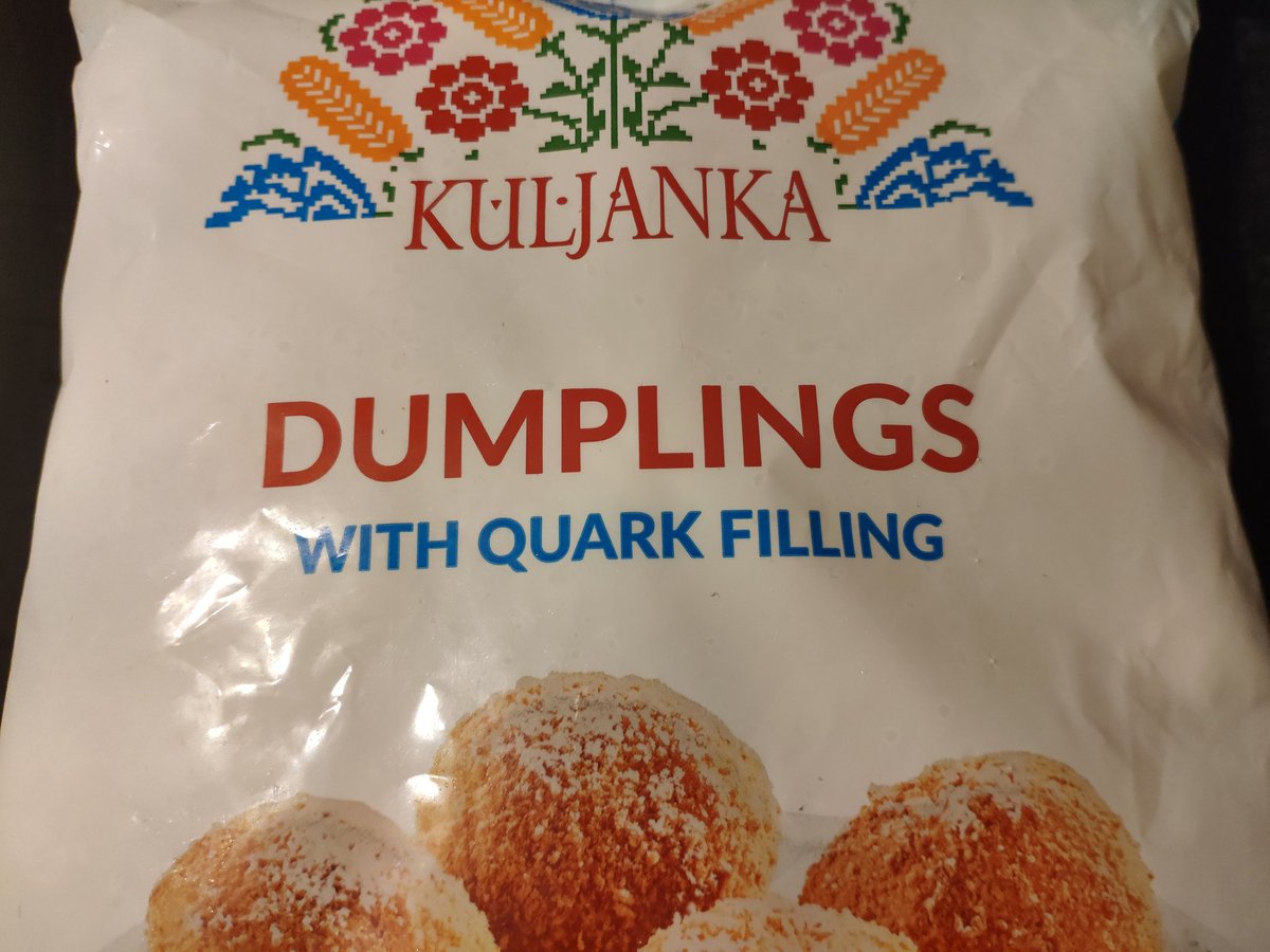 Недавно встретились в лидле дамплинги с кварками 😳