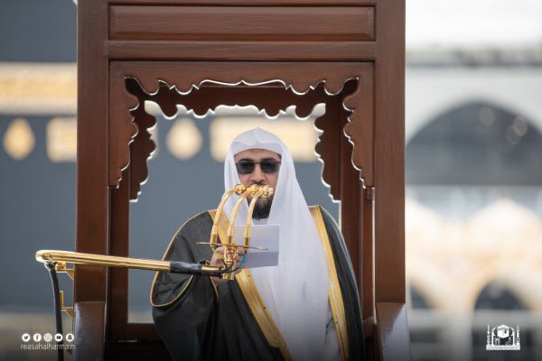 HashKSA's tweet photo. الشيخ "بندر بليلة" في 3 خطب خلال أسبوع واحد:
- خطبة يوم عرفة.
- خطبة عيد الأضحى.
- خطبة يوم الجمعة. https://t.co/1ahISGYl19
