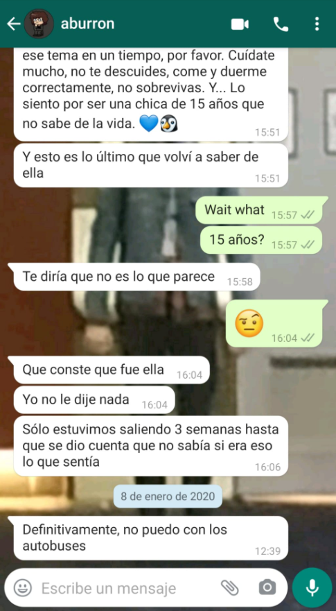 kiIlthepast's tweet photo. Llevo años guardándomelo y creo que por fin es hora de sacar el tema a la luz: Christian Viñolo, más conocido como @aburronDev, es una persona que se ha dedicado no solo a ligar con menores, sino a directamente tener relaciones sentimentales, en este caso, él con 20 y ella con 15 https://t.co/7FerdioAJK