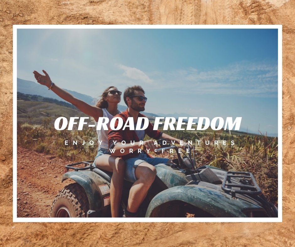 DougNords's tweet image. Before you hit the trails make sure you’ve got protection. We are here so you can enjoy off-roading freedom and fun without worry! We tackle the bumps in the road for you. Call us today for more information!

#atvinsurance #summerprotection #insureyourride #insurance