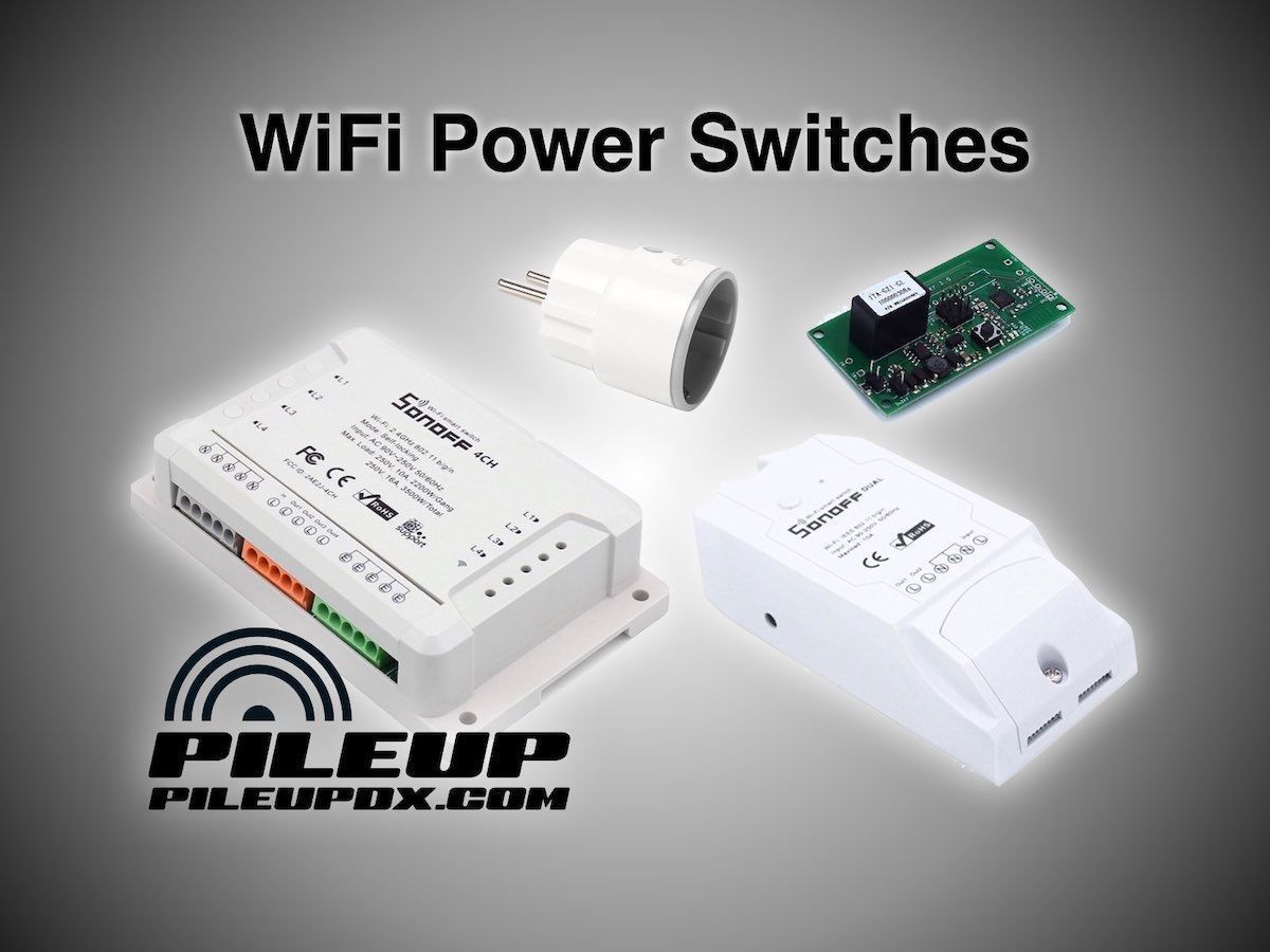 pileupdx's tweet photo. WiFi switches to turn power ON/OFF at your remote ham radio station via internet. Use an smartphone app, Alexa or an IFTTT service to power ON/OFF your radios and reboot your PC. Up to 16A! More info here: https://t.co/Wvw74No9xO #hamradio #remotehamradio #remoteham #radiosport https://t.co/cJsIGRRO7O