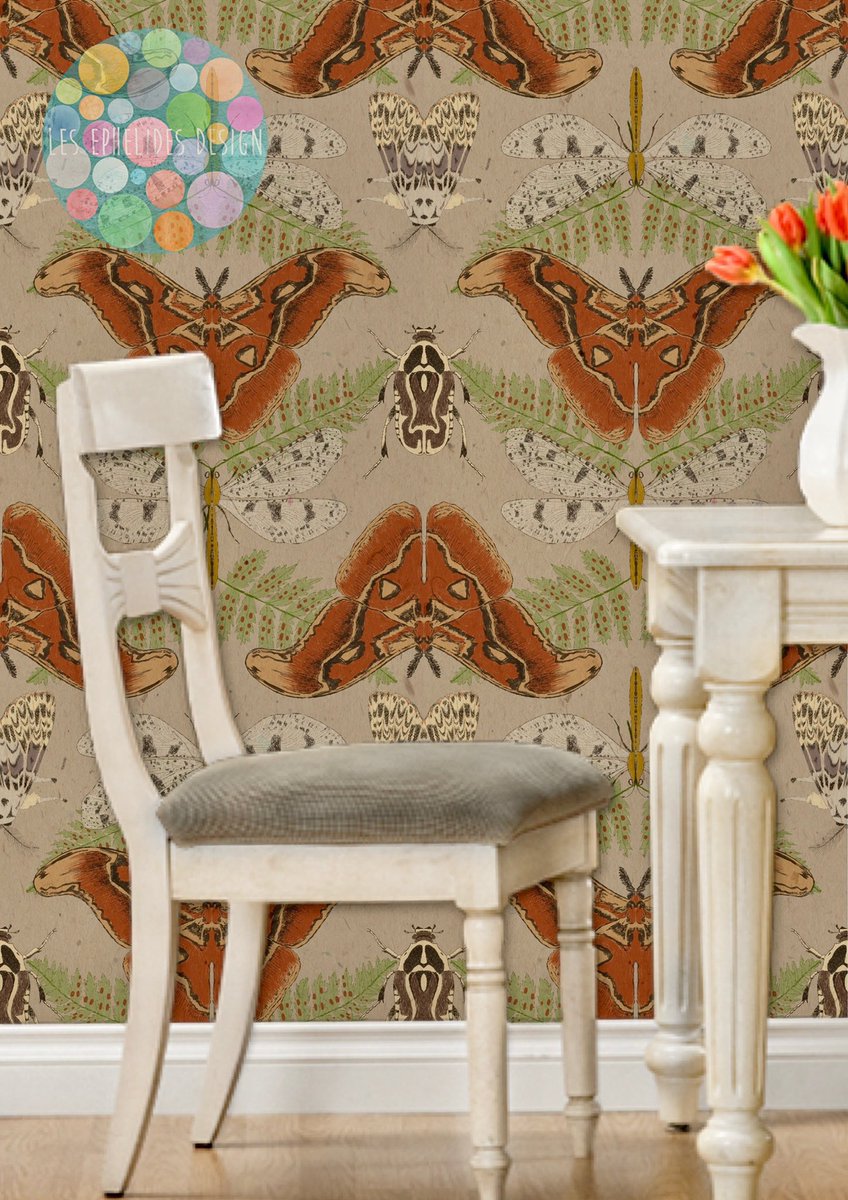 EphelidesDesign's tweet photo. New #motif for the #spoonflower challenge ! If you fancy voting 🗳😄➡️ https://t.co/MmhII4ONWG #pattern #surfacedesign #patterndesign #retro #wallpaper https://t.co/yLHTPuDcc2