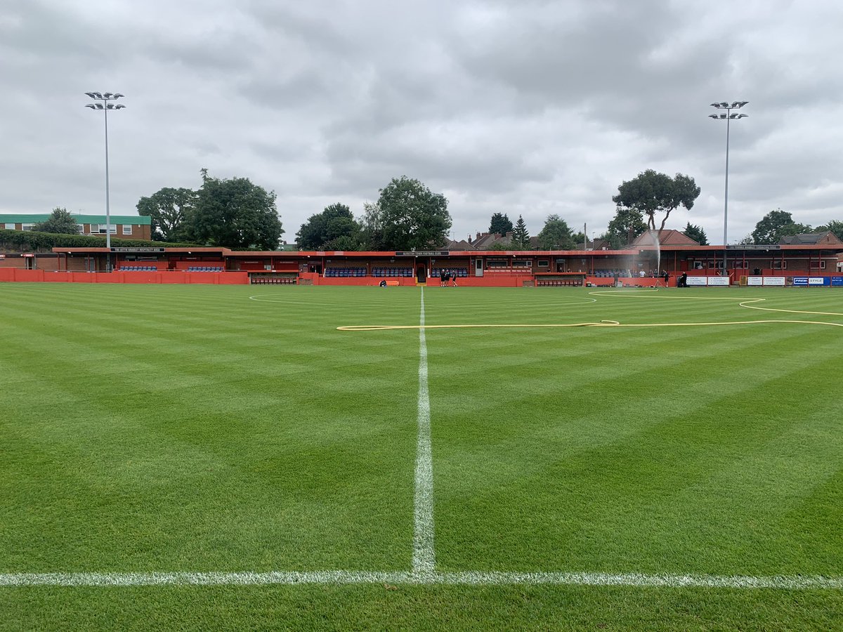 Good to be free of isolation and actually cover a pre-season game from the ground!

Great to see football fans back 🙌
