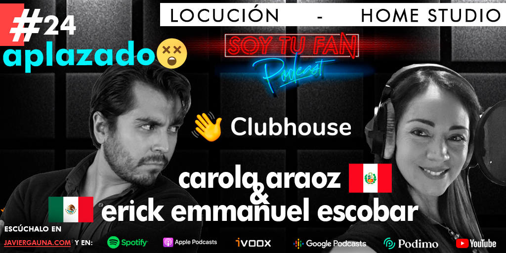 💉🩸El ingenebrio no ha podido con el segundo shot de la vacuna, aplazamos el último episodio de la temporada de #soytufanpodcast para la semana próxima. Tendremos a Carola Araoz y a 
<a href="/erickemmanuelVO/">Erick Emmanuel</a> con un temazo: #clubhouse. Stay tuned atunes!Manden sus oraciones y sus paypal.