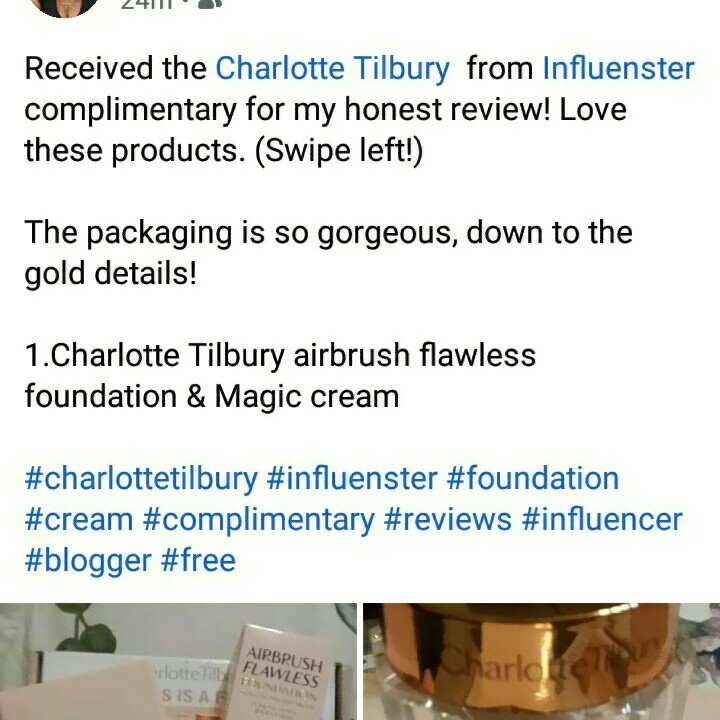 NaturalNelly612's tweet photo. #flawlessisafeeling #complimentary @Influenster @ctilburymakeup https://t.co/nsd96Ps9qG