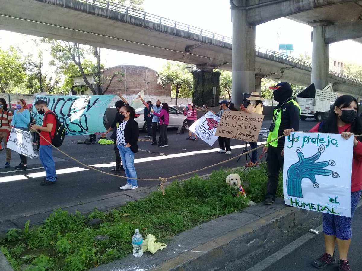 XochimilcoVivo's tweet photo. No a la imposición de @Claudiashein  ¡Humedales sí, Puente no!
#YoProtejoElHumedal 
Alto a la construcción de puente vehicular Cuemanco y otros mega proyectos en suelo de conservación. Pueblos unidos de #Xochimilco; #Iztapalapa #Coyoacan #Tlahuac #Tlalpan #CDMX https://t.co/1PLzxplnGE