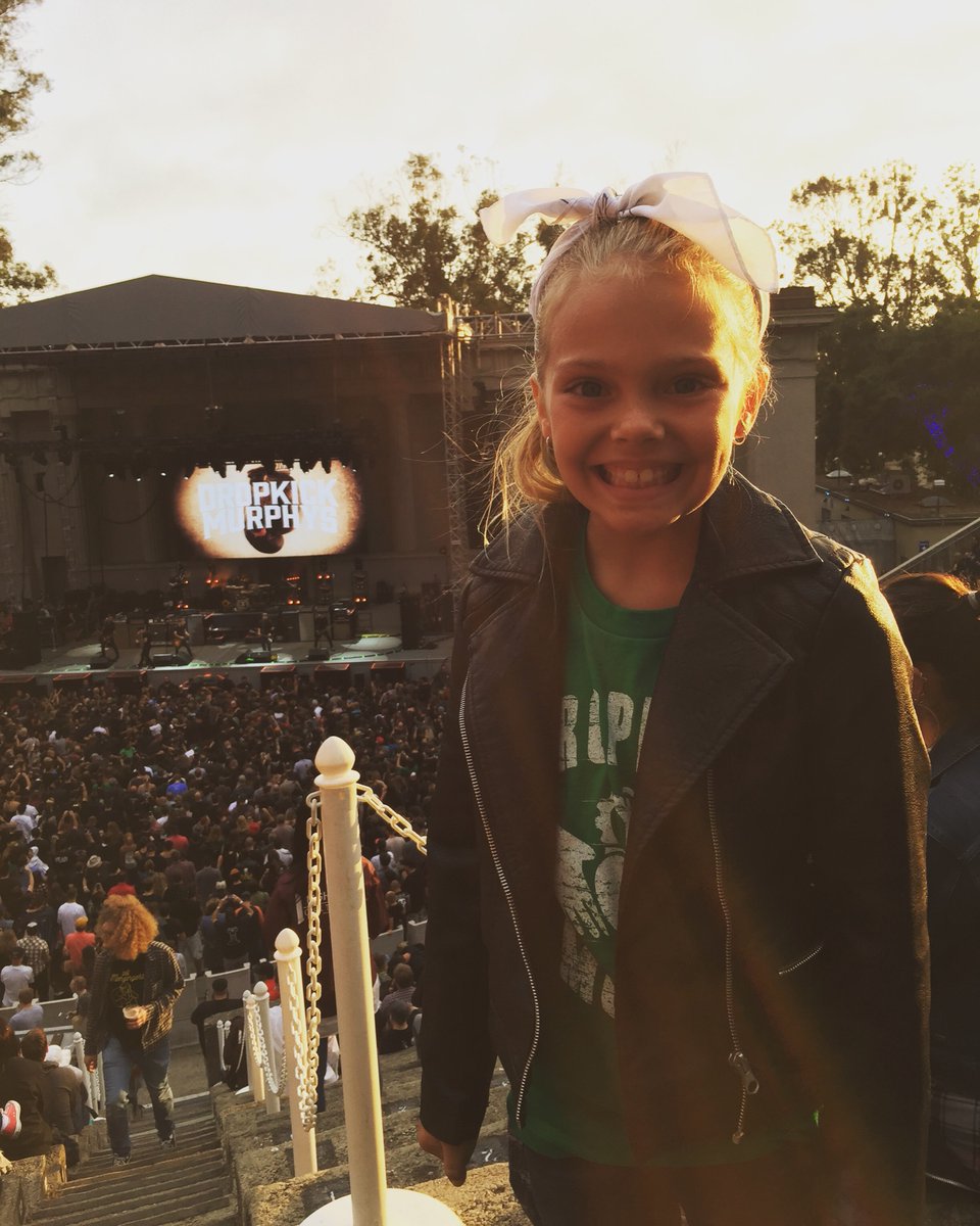 mattykratochvil's tweet photo. @Rancid @DropkickMurphys First show of her life!!! Never will forget it!!! https://t.co/OH64CgHhbL