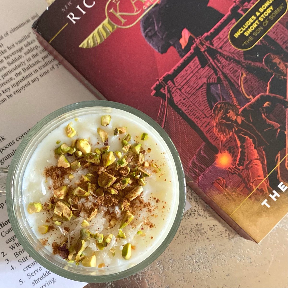 litleagueboxes's tweet photo. โThe sahlab was sweet and tasty, with just a hint of cinnamon and coconut.โFind Lit Leagueโs book-themed Activity Box THE RED PYRAMID on our Specialty Boxes Page at https://t.co/zugIwmLW5h.
#raisingreaders #bookishfood #bookfood #litleagueboxes #sahlab #thekanechronicles https://t.co/ScUeoic0eN