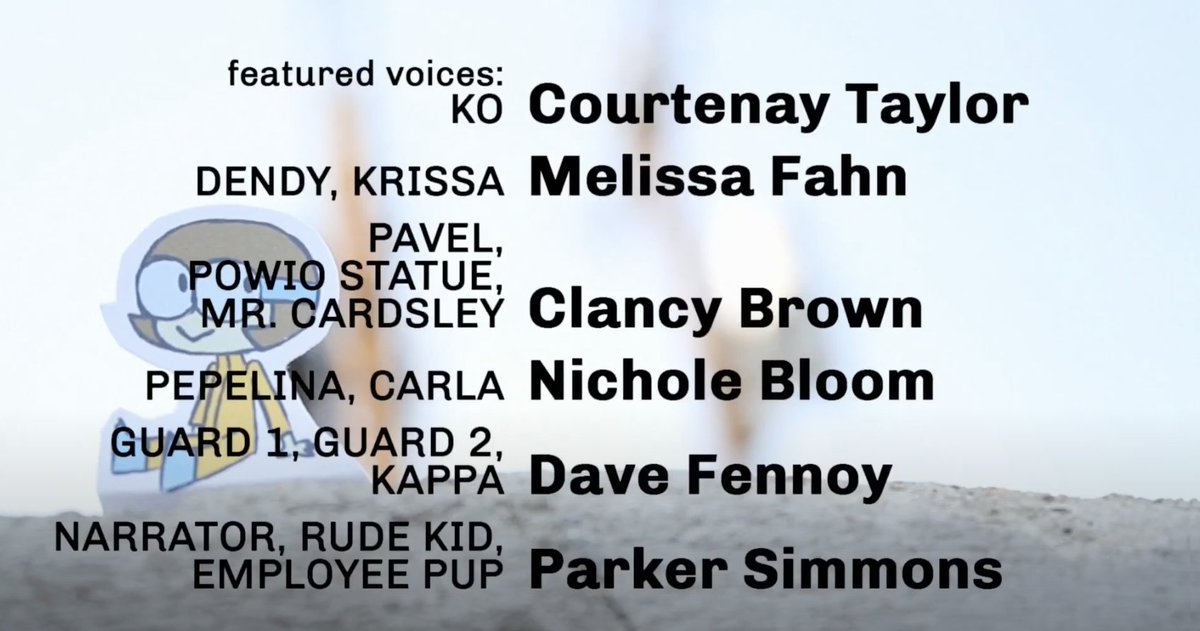 tobytobyjones's tweet image. Most OK KO! end credits sequences were just shot on the fly with my old Canon EOS Rebel T2i. As someone who went to film school, it's a small thrill seeing something helped "film" on TV :)