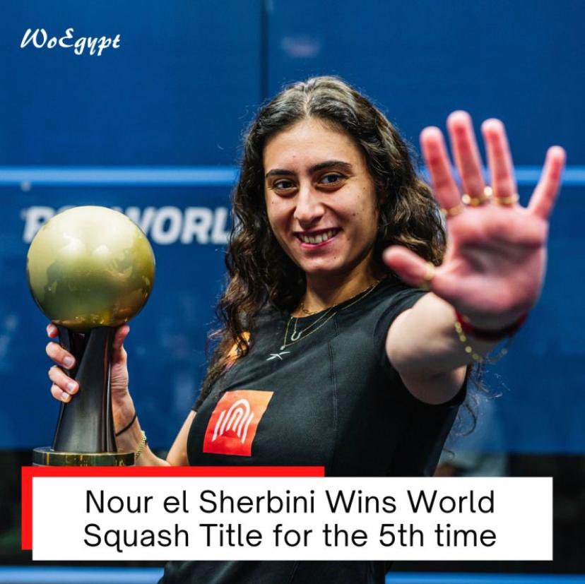 She did it again! Nour El Sherbini Wins the 2021 World Squash Title, held in Chicago, USA.  This is the 5th world title she won in her career. Congratulations!!Sports for all and #ForEveryChild