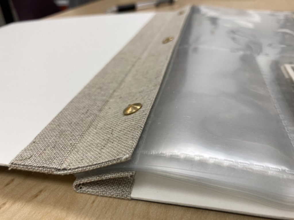 NUL_PresCons's tweet photo. Post-binding for the postcards!
Several small but discreet collections of postcards needed individual housings with flexible pages. Ta-da!
#librarypreservation https://t.co/hv4IWzYVgM