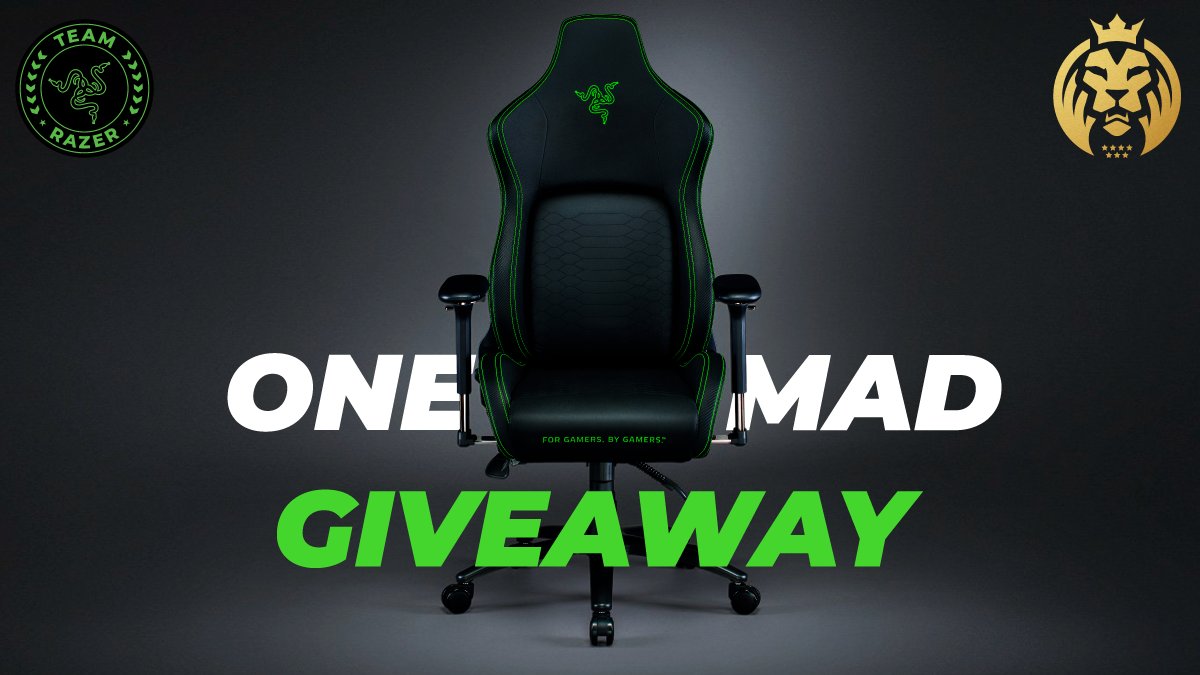 ⚠️GIVEAWAY ALERT⚠️Tomorrow @MADLions is facing off against the top seed of the #LEC, Rogue! If we have a #MADWIN, we will give out a Razer Iskur to a random follower. So be sure to follow and retweet this to up your chances to win! #TeamRazerWIN
Twitch.tv/lec