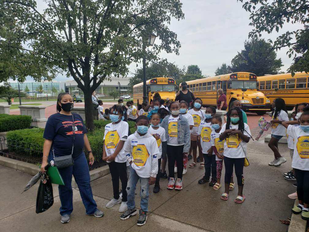 Ms_Allen's tweet photo. Marion Law Academy Scholars enjoyed their trip to Greenfield Village today!!! #DPSCDProud @principallearns @principallearns @Susie92286632 @marionlaw_dpscd https://t.co/QuHpJQRU4D