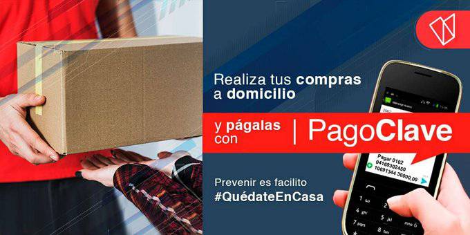 Para realizar un #PagoClave a personas vía SMS sigue estos pasos

1⃣Envía un SMS con la palabra pagar al 2661 o 2662
2⃣Código del banco destino  
3⃣Teléfono del beneficiario
4⃣Cédula del beneficiario
5⃣Monto con decimales