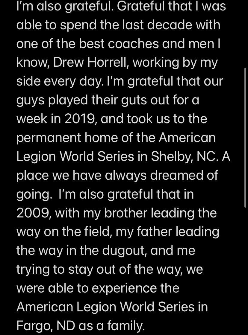 zacbone4's tweet photo. It’s been the honor of my life to wear a @253Baseball uniform for the last 30 years.  Now is the time for me to step away as head coach https://t.co/G91MXRi9D7