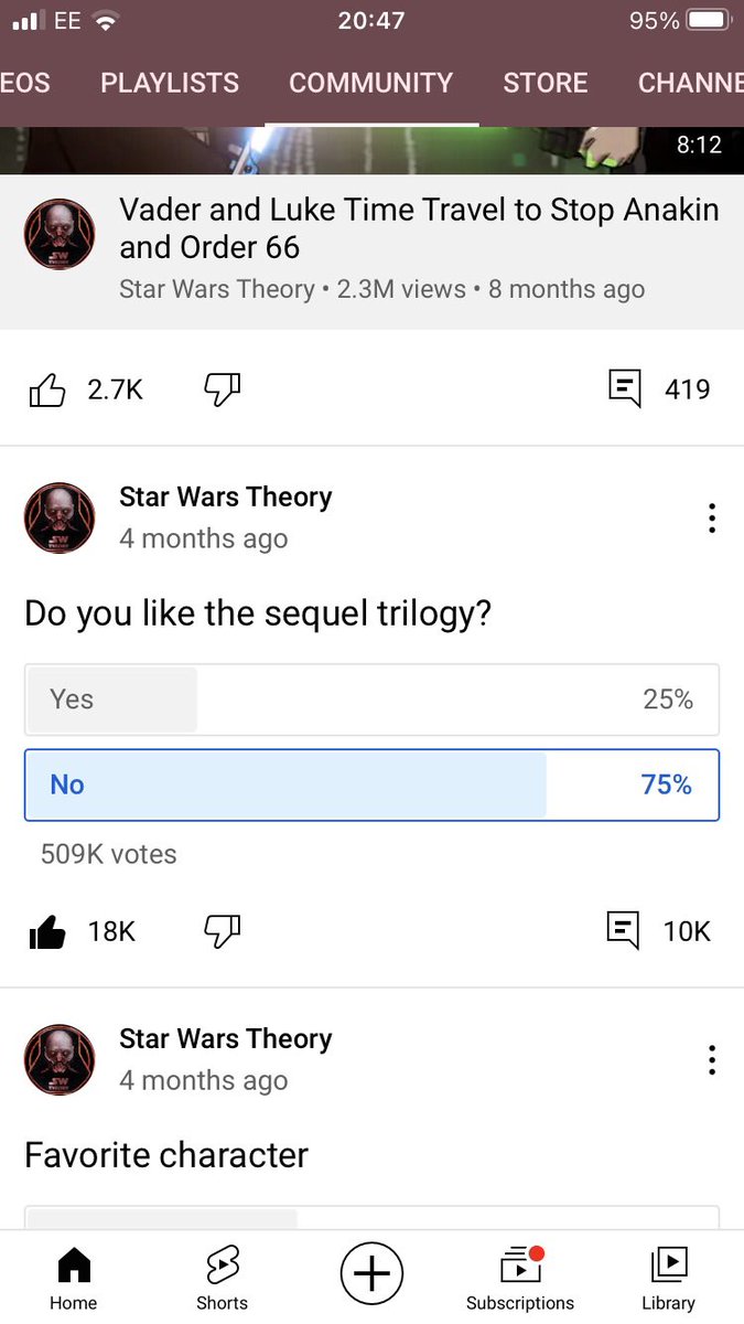 Star_Wars_28's tweet photo. @DDayMovies @BvS_Enthusiast @Vaughanilla_Ice Yeah I don’t use websites in debates though because one thing says it’s good and then you’ve got another that says it’s awful. I mean I usually use YouTube reviews like these that express peoples opinions as they can also comment. https://t.co/GkCxpHXFif