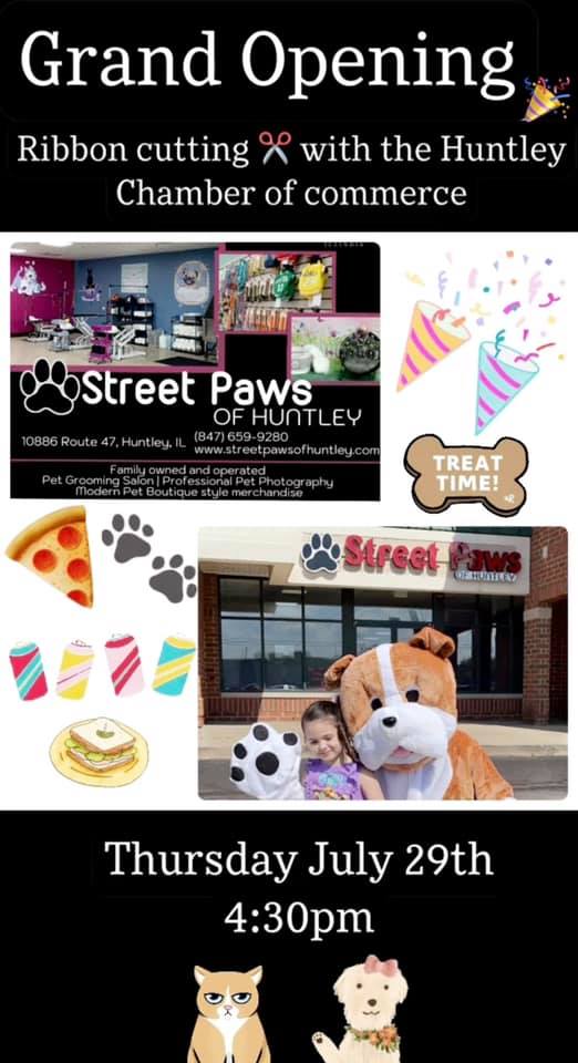 Welcome Street Paws - Ribbon Cutting conta.cc/3B3RN4F