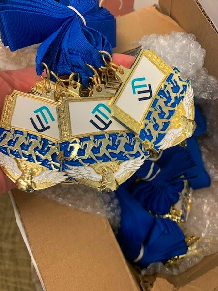 Our friends <a href="/FormFactorInc/">FormFactor Inc</a> made medals for participants in the Summer Games challenge!  🏅 🎖️
#employeeengagement #recognition #wellness