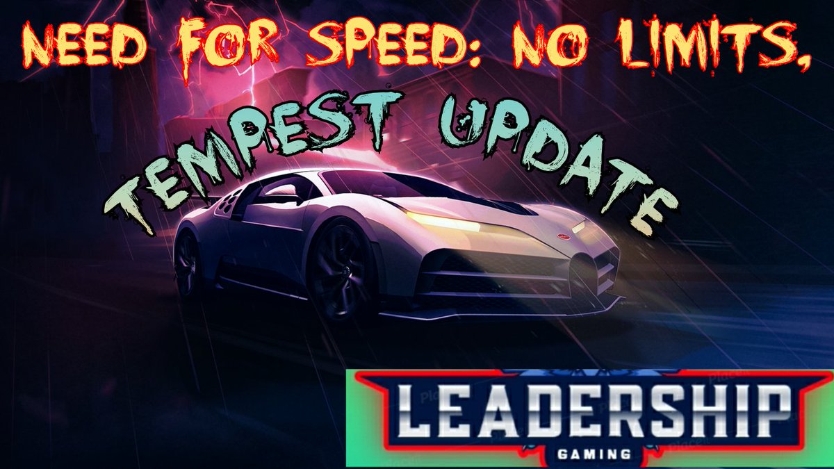 LeadershipGami1's tweet photo. Need For Speed No Limits, New Tempest Update Available Now On Our YouTube Channel Leadership Gaming
https://t.co/qgyPBXp0x0

Like share subscribe Now. . .

#tempestupdate #nfsnl #nfsnltempest #followus #indiangamechanger #SupportSmallStreamers  #SupportSmallStreams #racing #nfs https://t.co/aoeABGq1F6