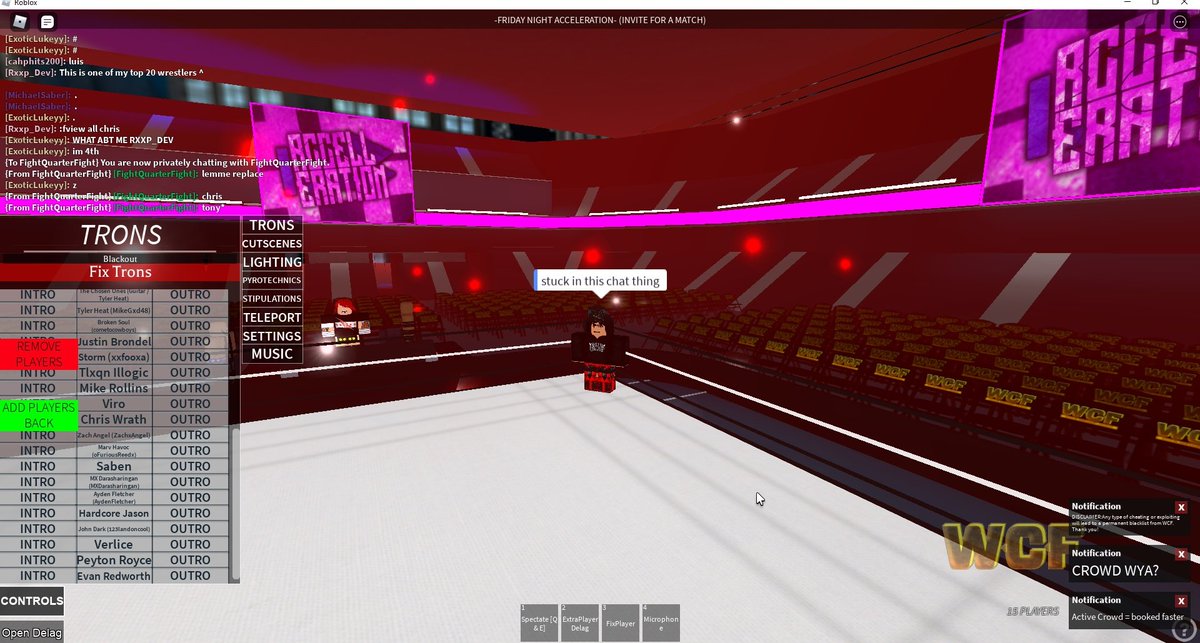 WCFRBLX's tweet photo. Next up. #ChrisApex made his surprising debut and faced off against #ExoticOwens and Chris Apex won 3-2. What does Chris Apex have in store for his WCF Career? Stay tuned. https://t.co/kSOWKPrqqd