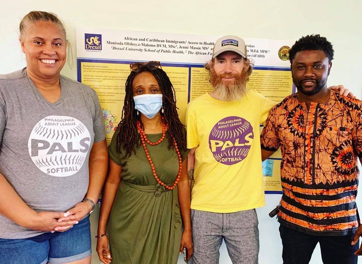 We were honored to receive a visit today from the <a href="/PALSSoftball/">Philadelphia Adult League Softball</a> league to deliver the generous donations they raised for us at their end of season party! It was a delight to meet you &amp; have the chance to introduce you to our work. Sincere thanks for your support! #ittakesavillage