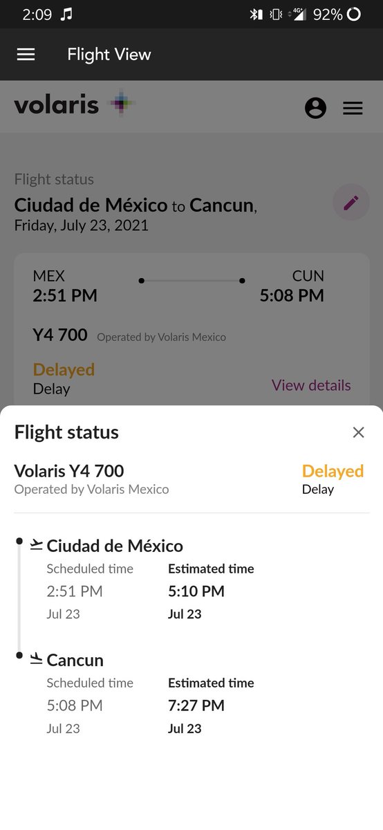 Zaattaa's tweet photo. @flyvolaris aerolínea basura! Dejen de decir que son puntuales! https://t.co/4vLe0LswTl