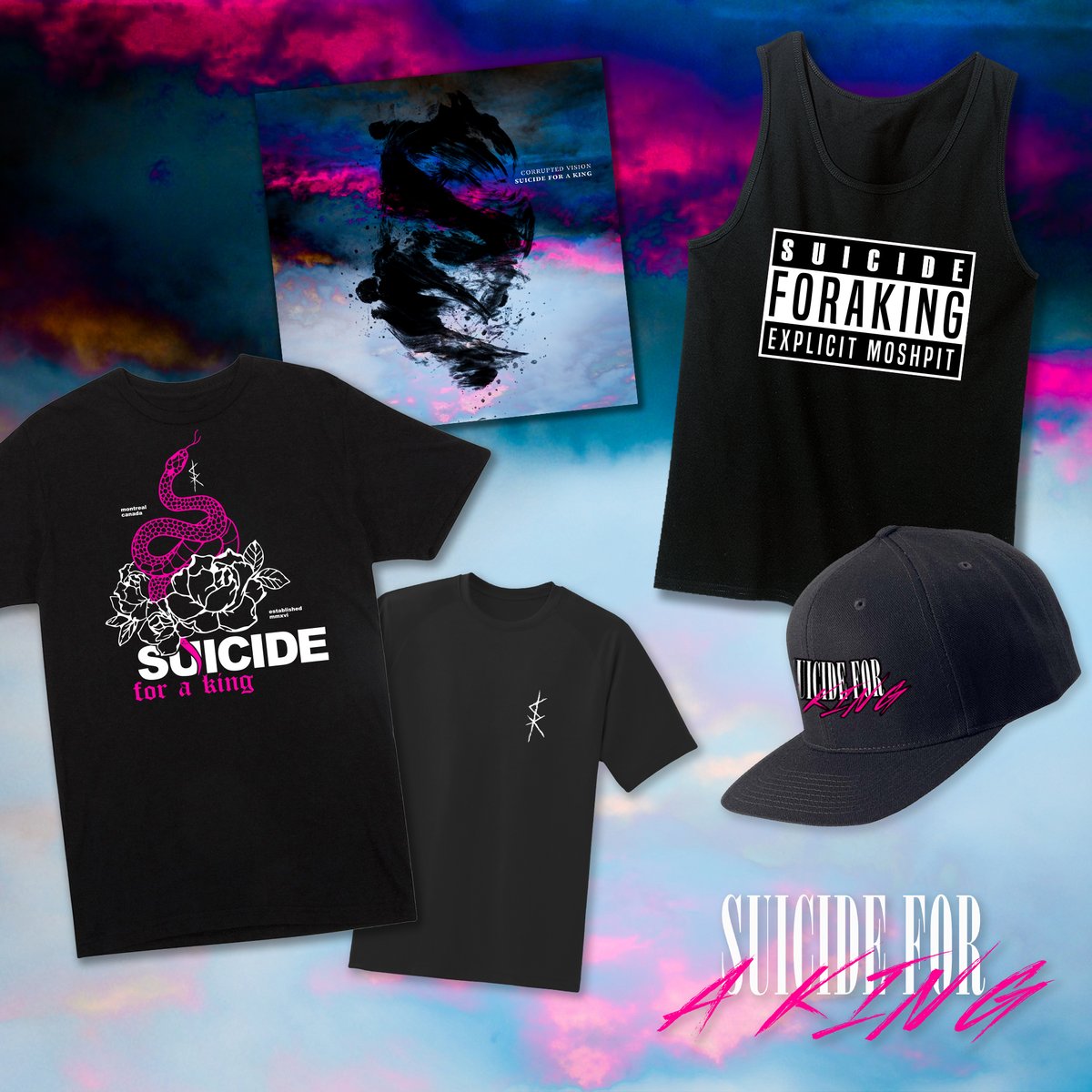 suicideforaking's tweet photo. We just launched a pre-sale for our upcoming EP! 
Check it out: https://t.co/mtWohXhATJ

#metalcore #metal #band #merch #new #presale https://t.co/K4QQCywqCt