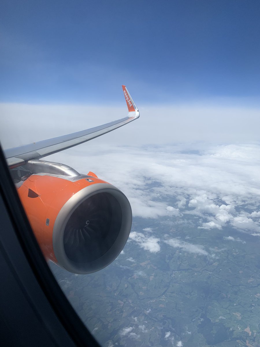 #wingfriday <a href="/BristolAirport/">Bristol Airport</a> to <a href="/GLA_Airport/">Glasgow Airport ✈️</a> three weeks ago, first flight after 20 months