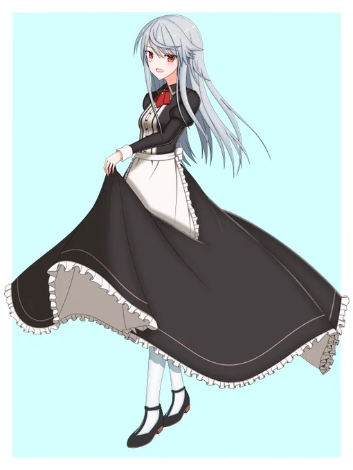 ビッグベン制服真理さん
#アリスギアお絵かき 